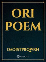 Ori Poem Book