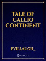 Tale Of Callio Continent Book