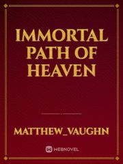 Immortal path of Heaven Book