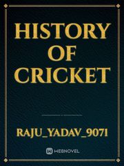 History of cricket Book