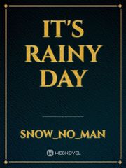 It's Rainy Day Book