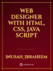 web designer with html, css, java script Book