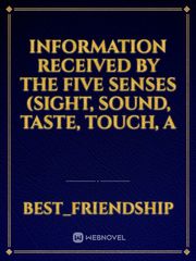 Information received by the five senses (sight, sound, taste, touch, a Book