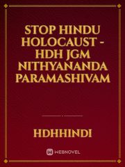 Stop Hindu Holocaust - HDH JGM NITHYANANDA PARAMASHIVAM Book