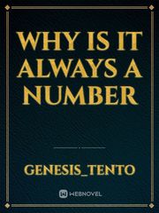 Why is it always a number Book
