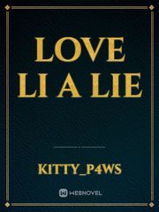 Love li a lie Book
