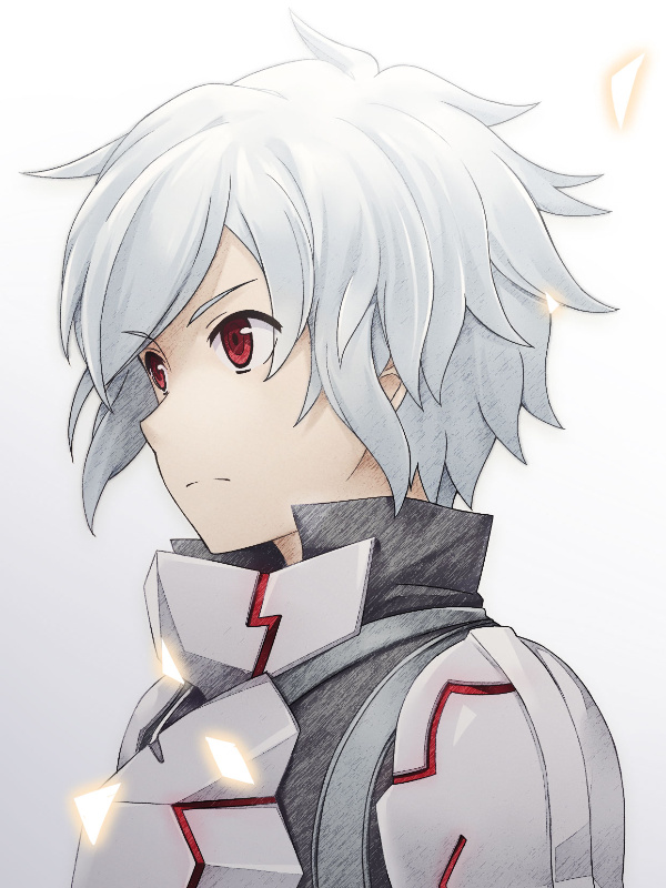 AI Art Generator Male oc character from my hero academia with short hair  and pink sharp eyes serious