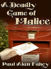 A Deadly Game of Malice Book