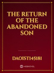 The return of the abandoned son Book