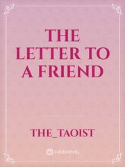 The letter to a friend Book