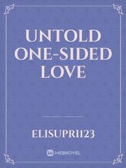 untold one-sided love Book