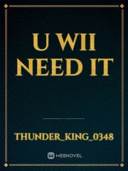 u Wii need it Book
