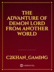 The Advanture Of Demon Lord From Another World Book