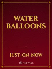 Water Balloons Book