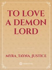 To Love A Demon Lord Book
