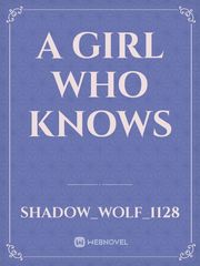 A girl who knows Book