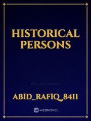 Historical persons Book